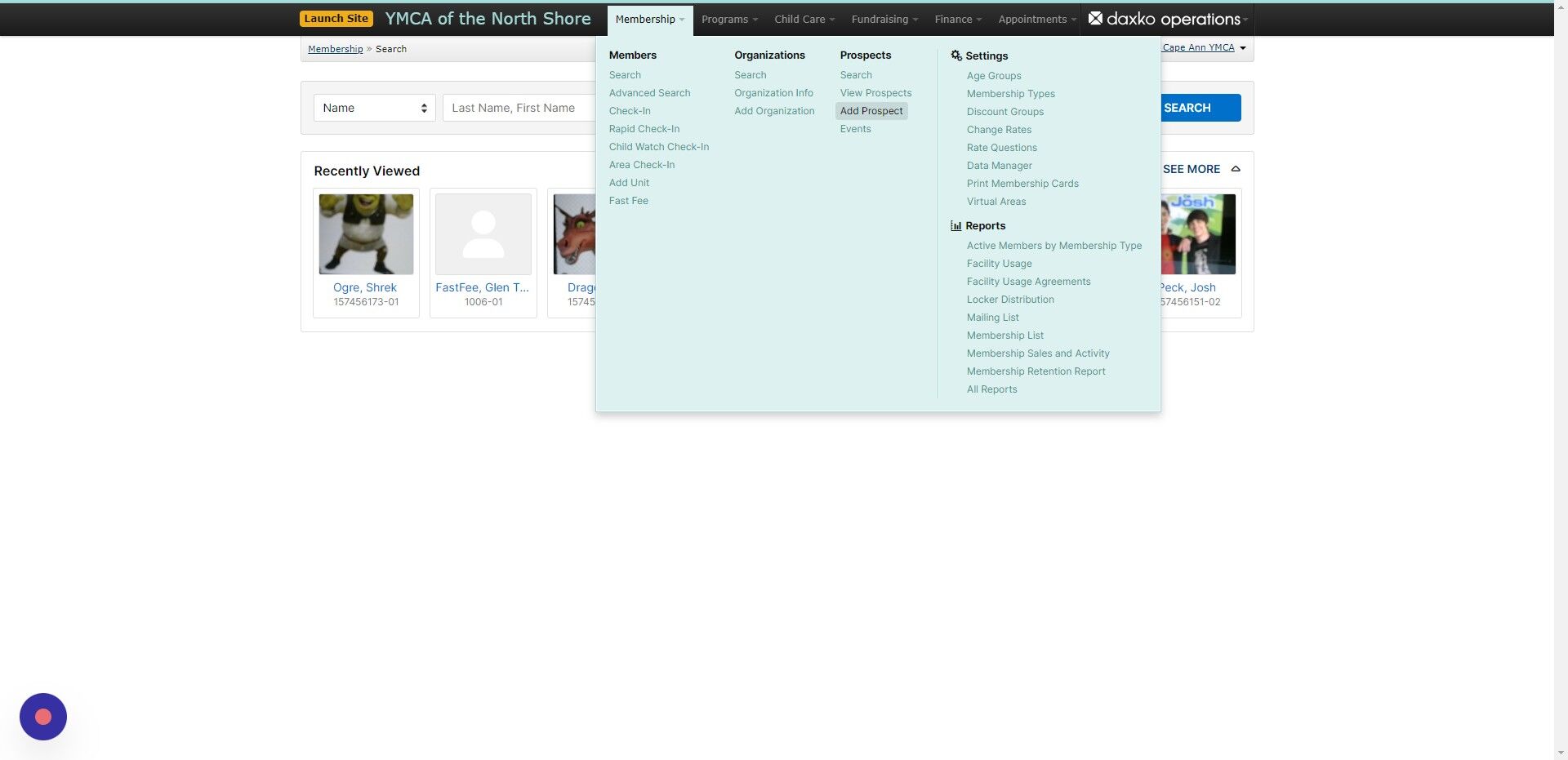 Screenshot of: Navigate to 