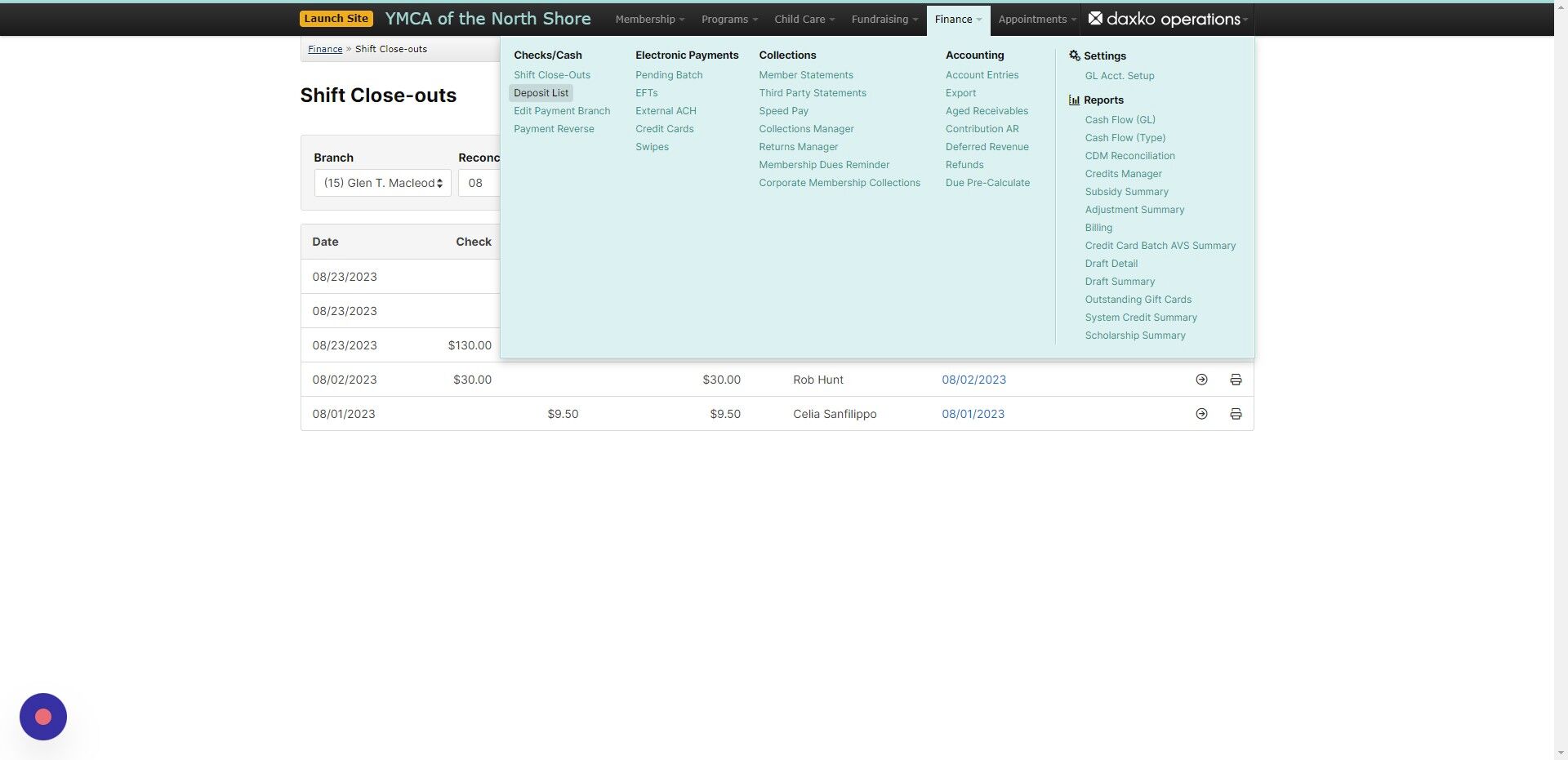 Screenshot of: Navigate to 