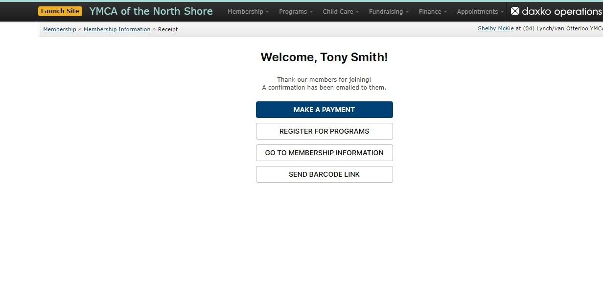 Screenshot of: Click the 