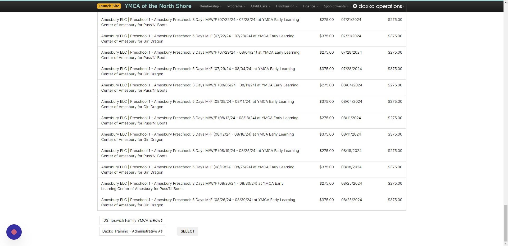 Screenshot of: Scroll to the bottom, ensure that the location is correct, and apply the appropriate discount from the dropdown