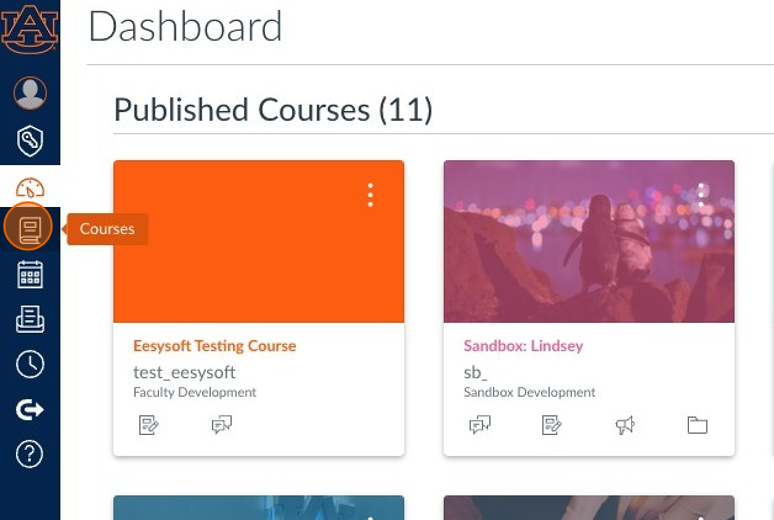 Canvas dashboard