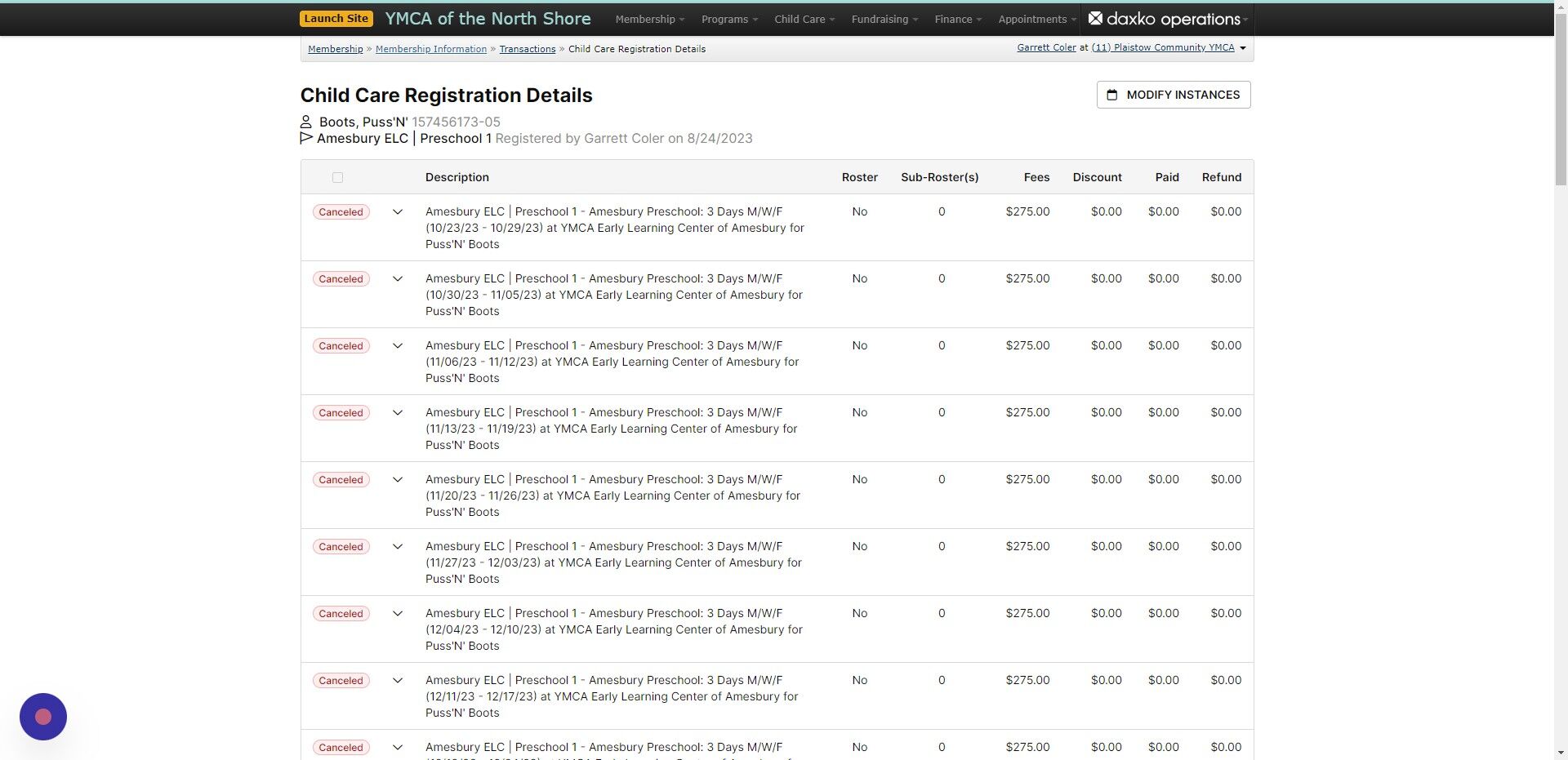 Screenshot of: Click 