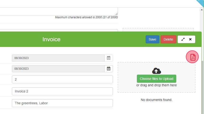 Screenshot of: Click here.
