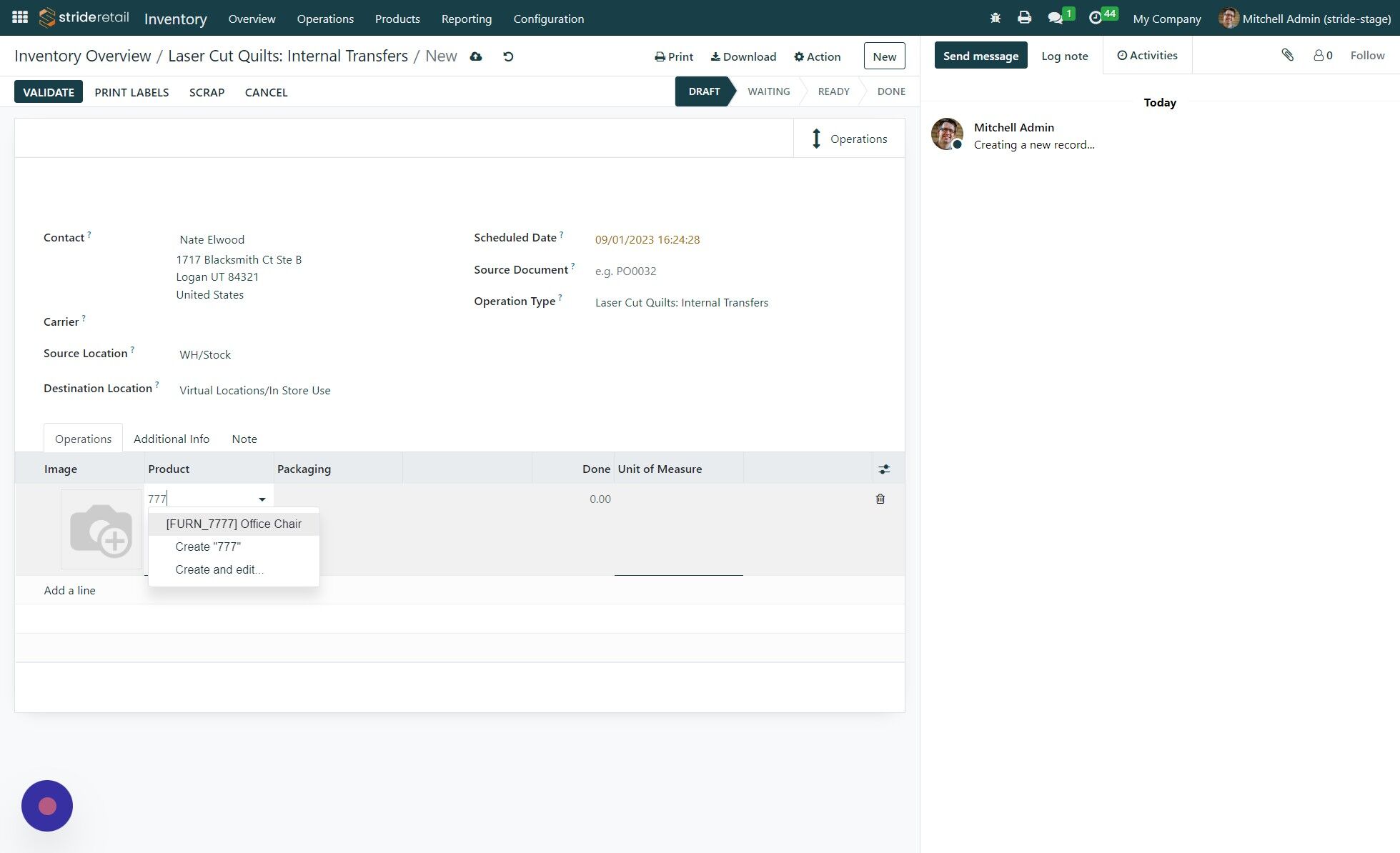 Screenshot of: 