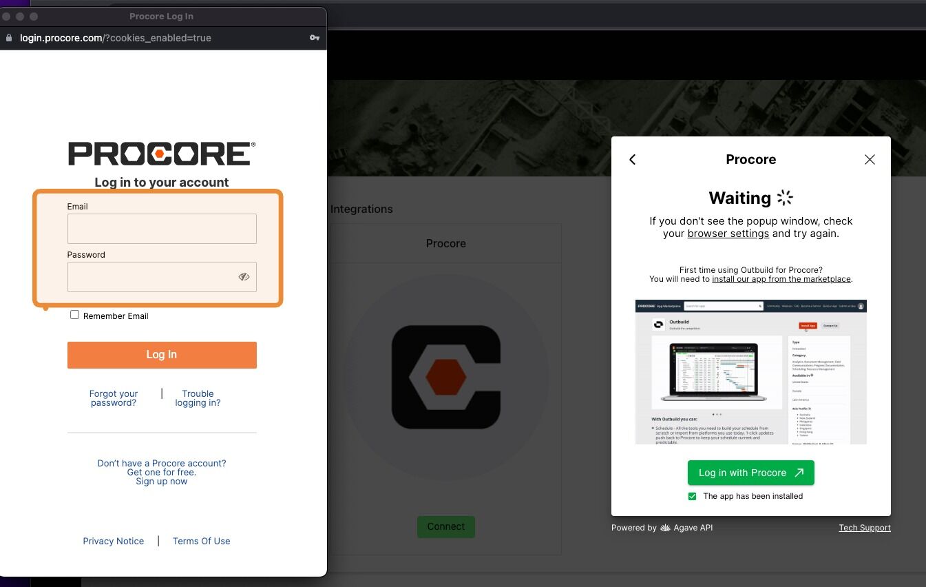 How To Connect Your Outbuild Project To Procore?