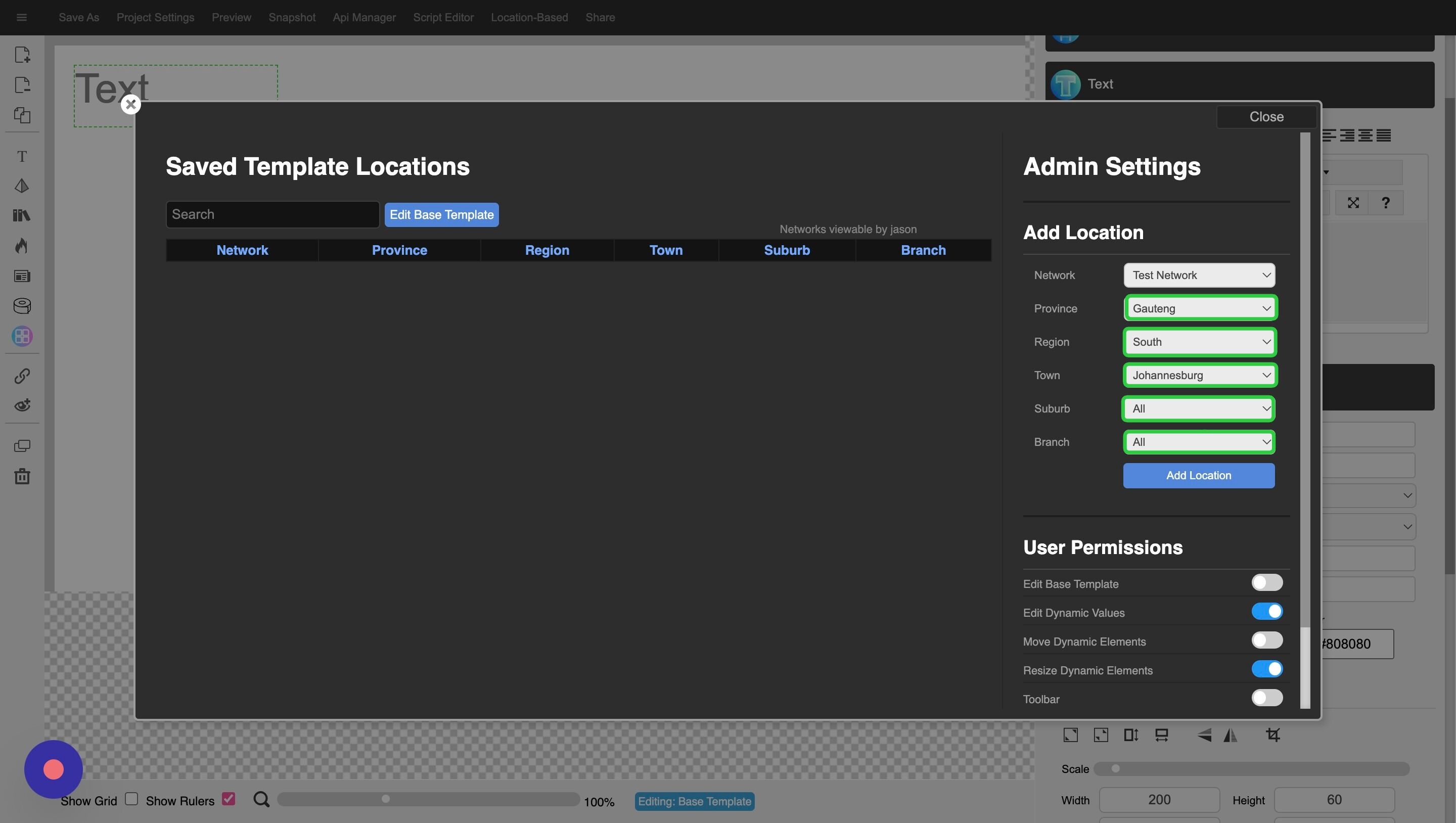 Screenshot of: Now select the relevant province, region, town, suburb and branch from the respective drop-downs.
