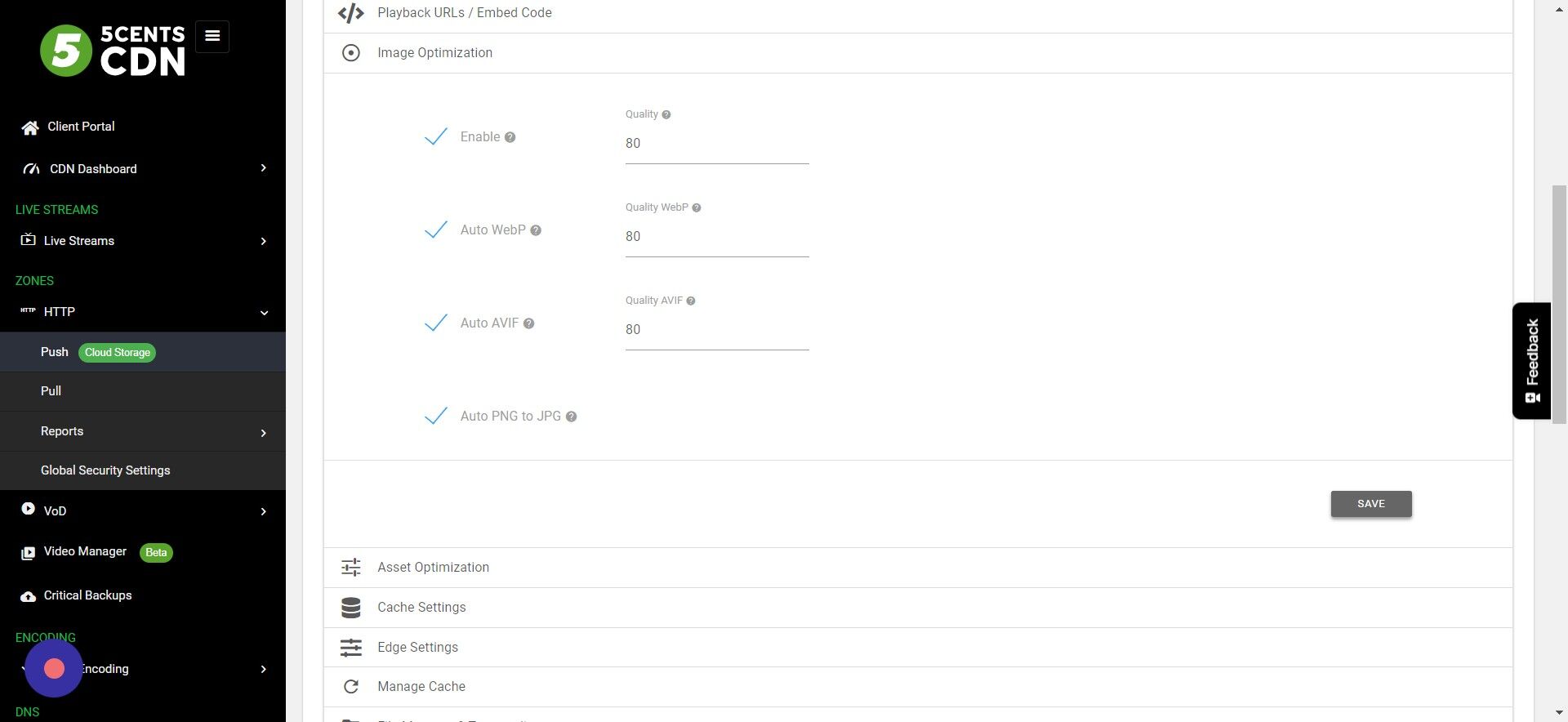 Screenshot of: Click 