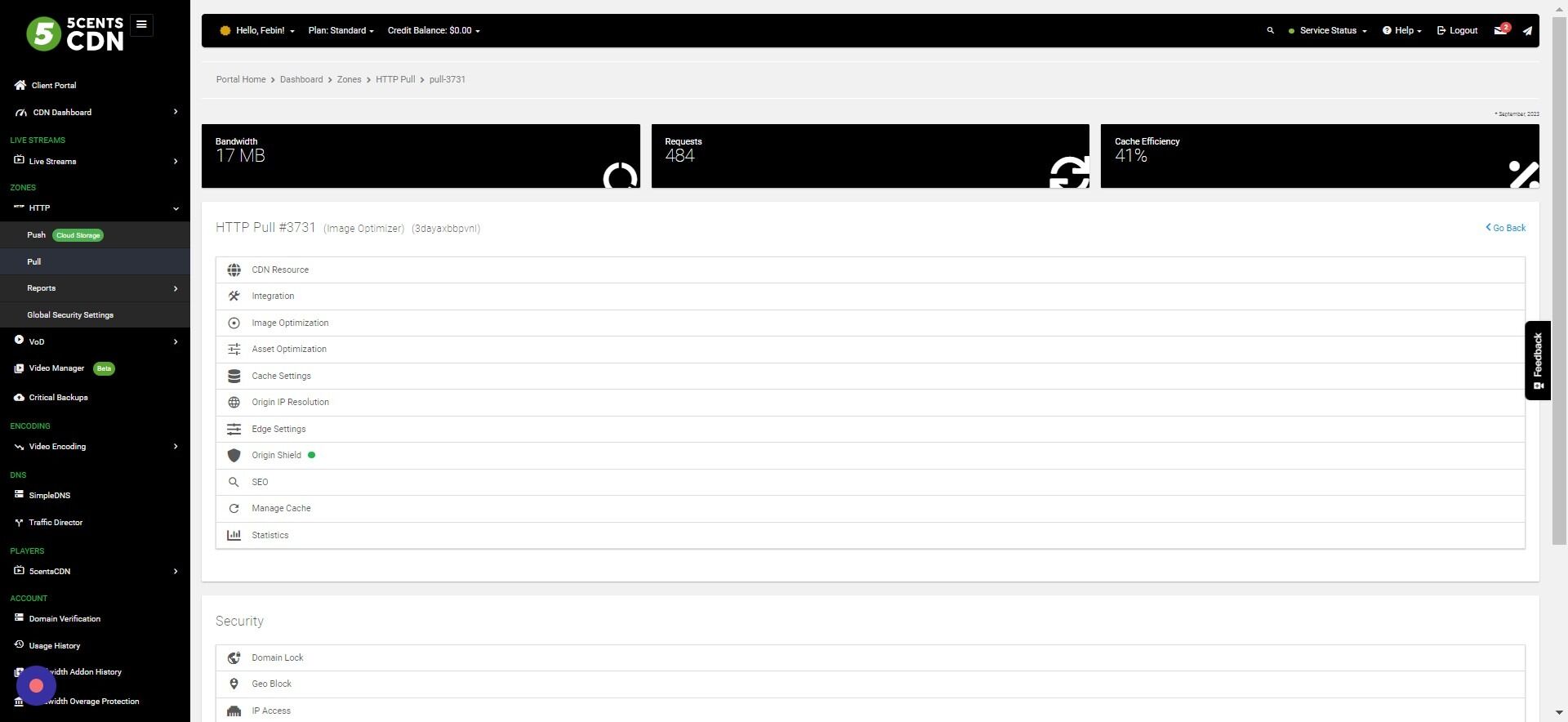Screenshot of: On the redirected page, click Asset Optimization 