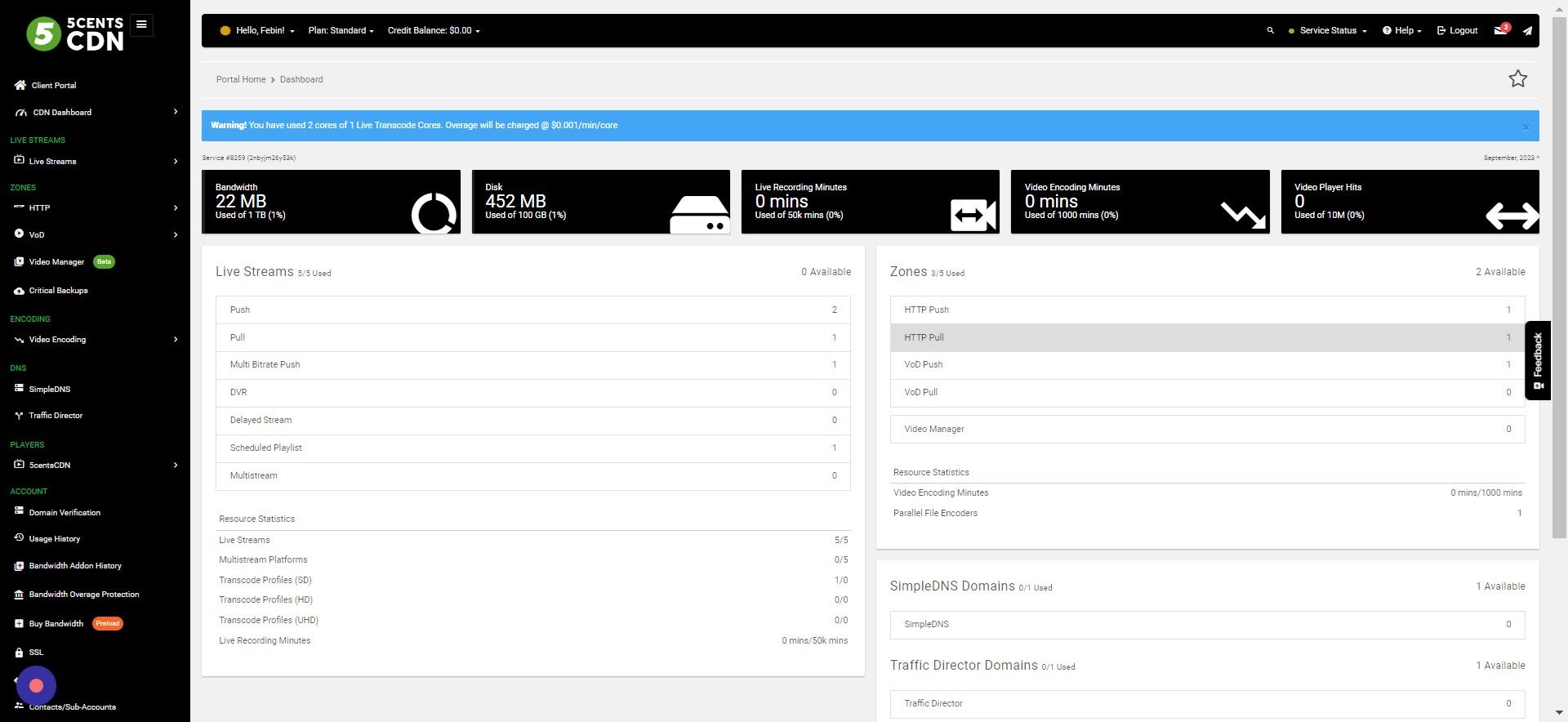 Screenshot of: Go to HTTP Pull 