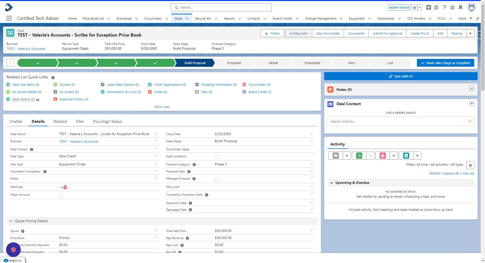 Screenshot of: Click "Configurator"