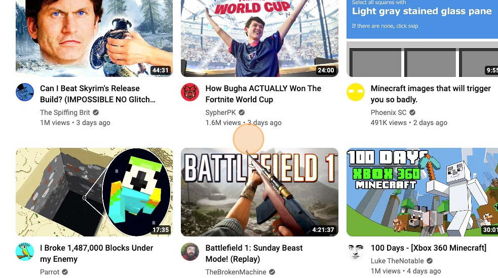 Screenshot of: This is another example of a great, simple YouTube Thumbnail for Gaming. You know exactly what you are going to get when watching this video.\
\
The creator could add additional call outs to entice more clicks, which could be as simple as adding a comment on the thumbnail about a certain action that happened in the game.\
\
[[💥 He's not getting up from that.]]