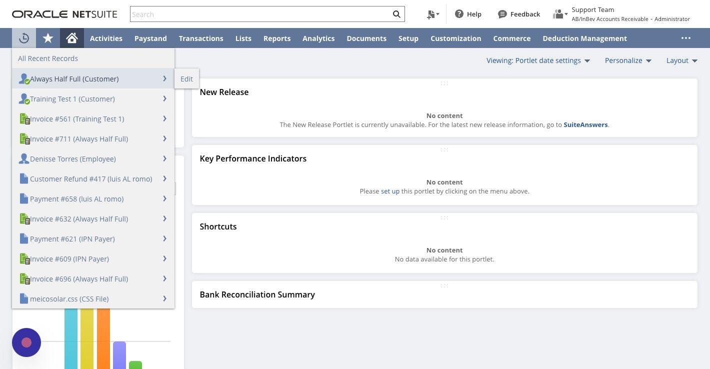 Screenshot of: **Locate the Customer Record**: