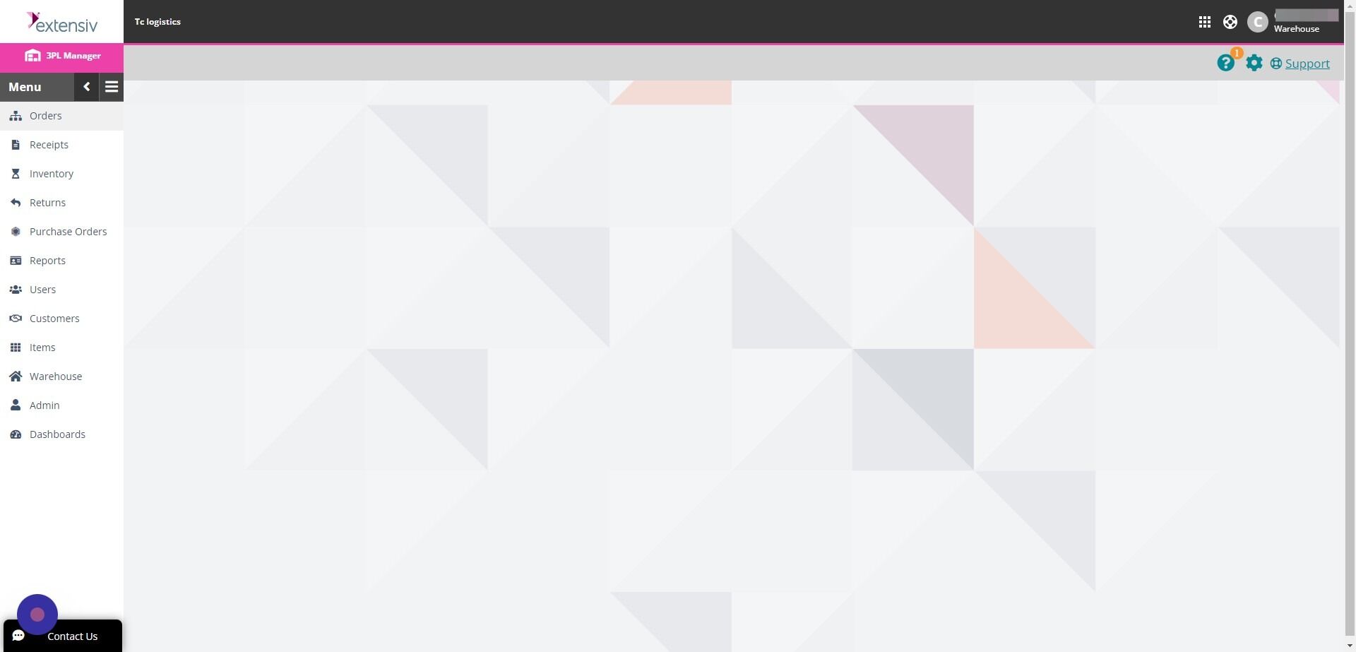 Screenshot of: Once you are signed in, head to the find orders screen.