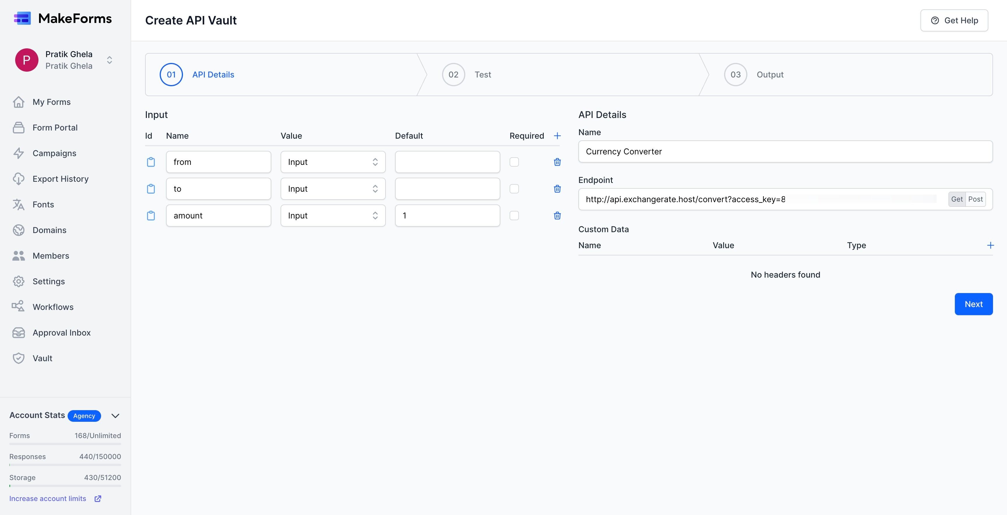 Screenshot of: So, now we have set up API. Now, it's time to test our Vault API setup. 