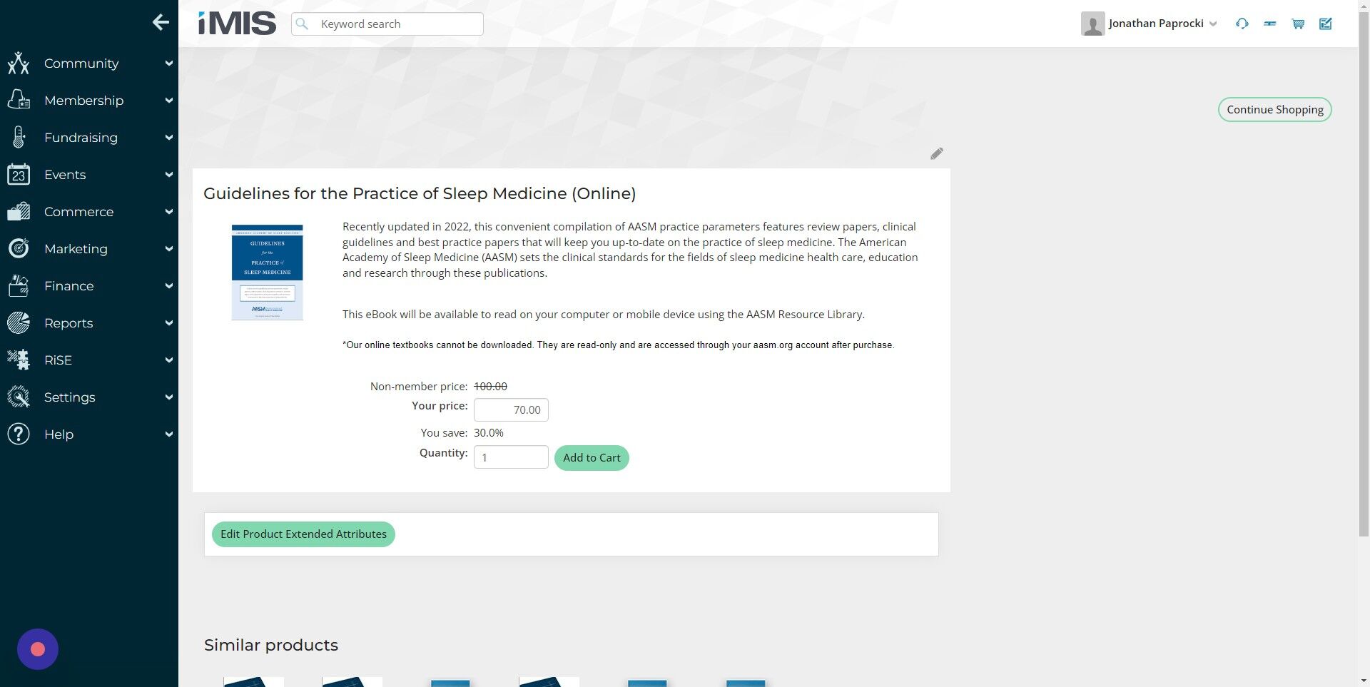 Screenshot of: Click "Edit".