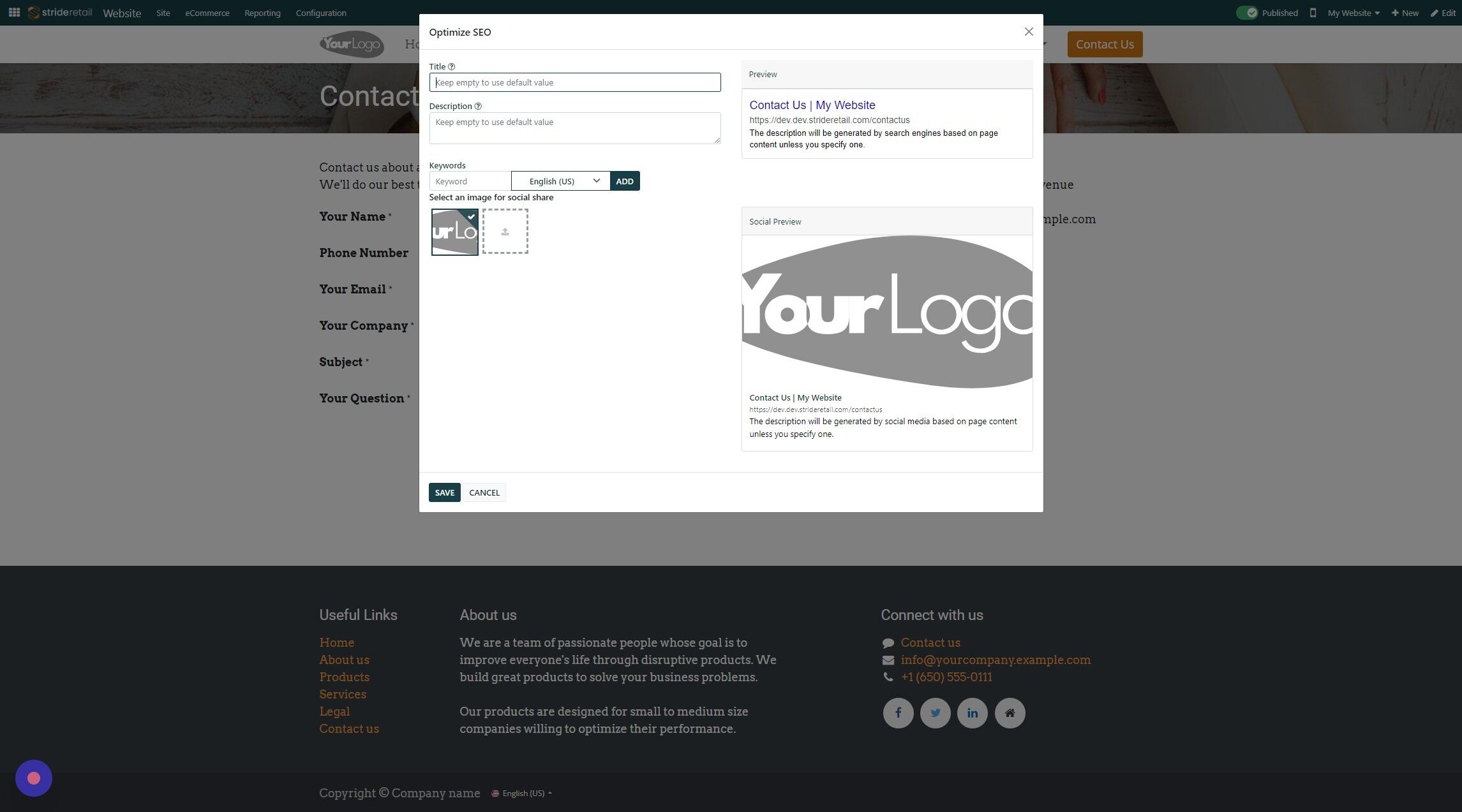 Screenshot of: Make any edits to this specific page.
