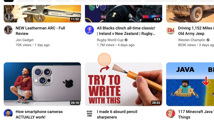 AI Call to Action for a Thumbnail