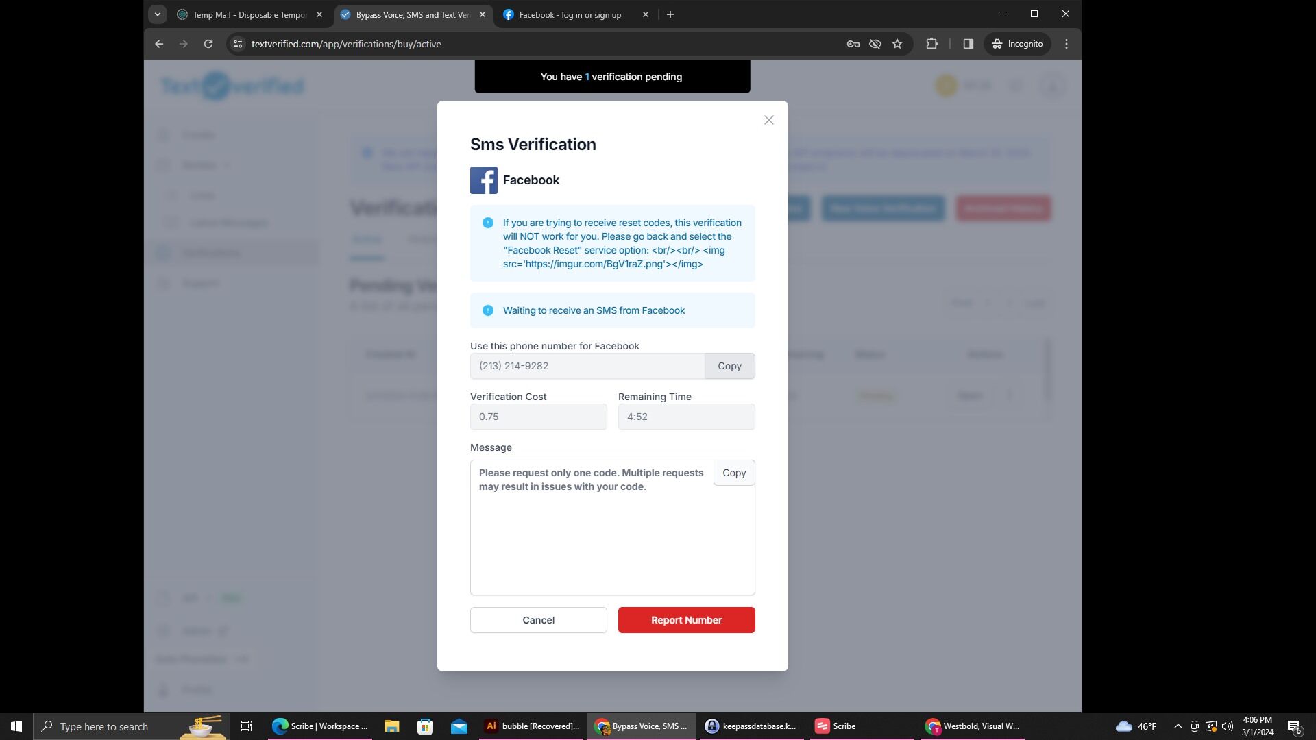 copy-temporary-number