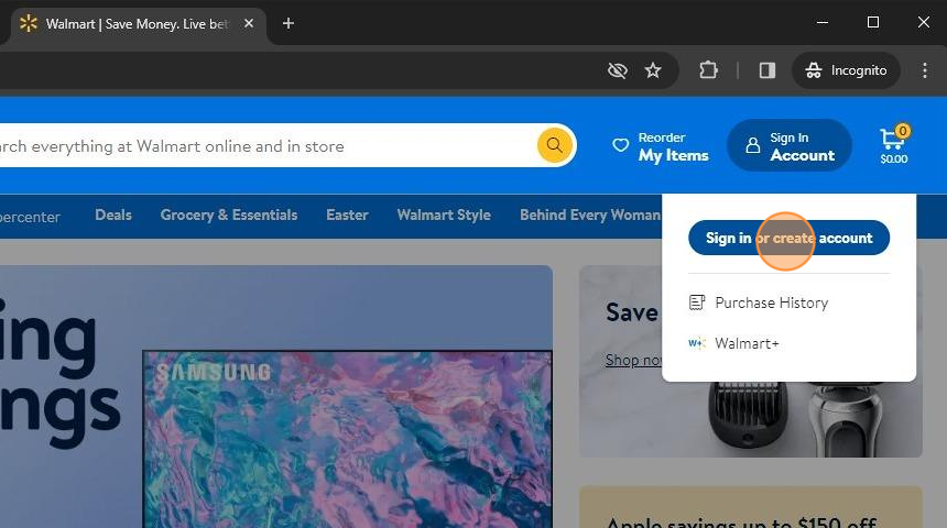create-account-walmart