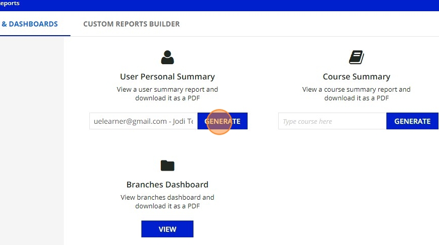 Running Reports and Viewing Learner Completion Data – Lexicon