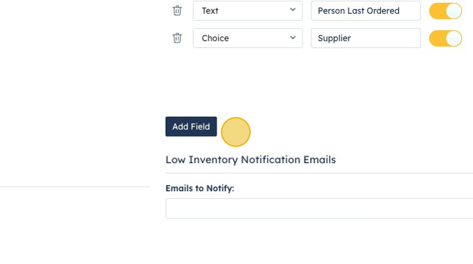 How To: Set Up Inventory Types And Inventory Fields – OBM