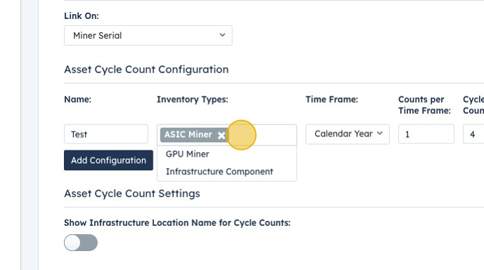 How To: Set Up Cycle Counts For Auditing Assets – OBM