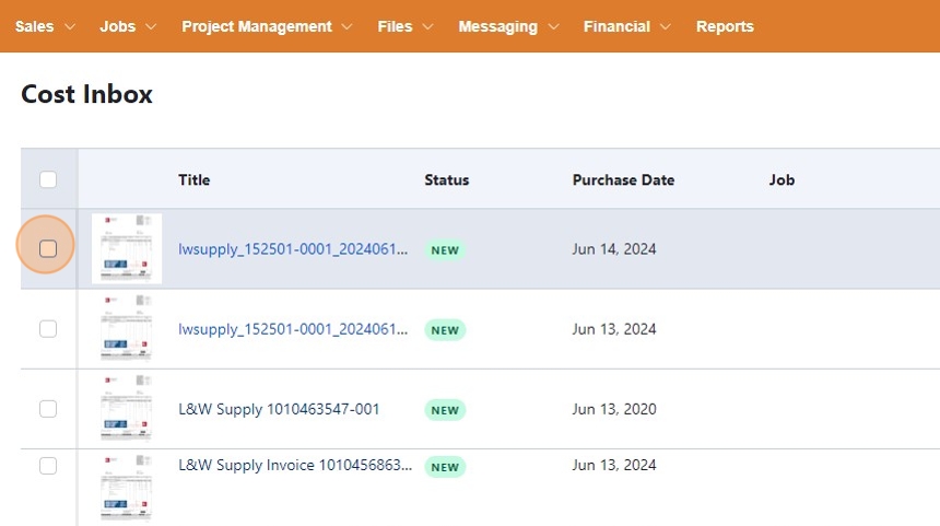 Verify invoice