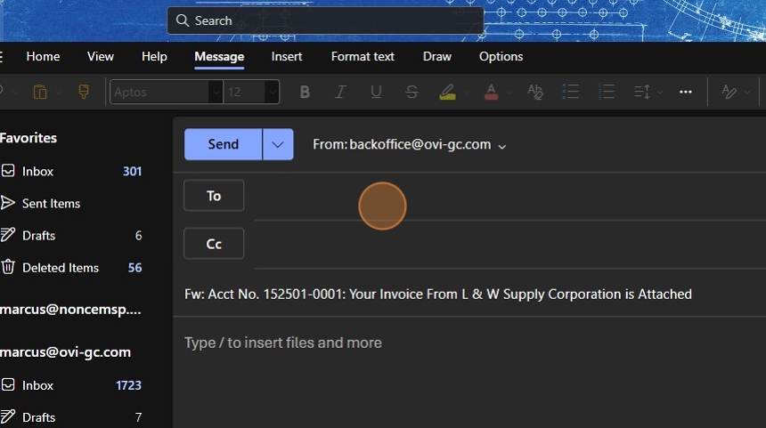 Specify address
