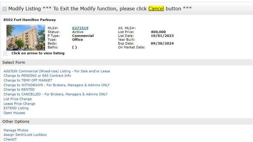 Canceling A Listing OneKey MLS Support Center canceling-a-listing-onekey-mls-support-center