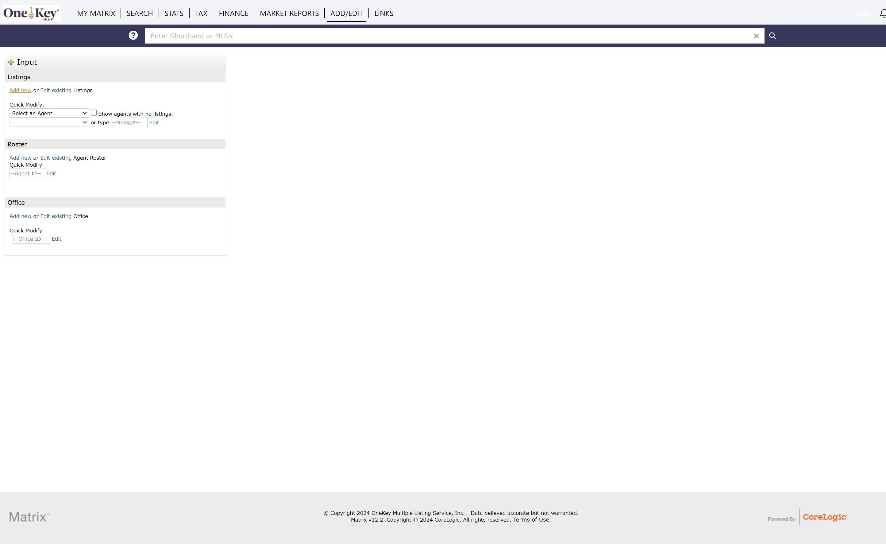 Copying an Existing Listing OneKey® MLS Support Center