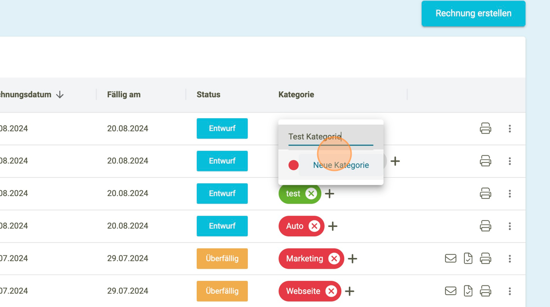 Rechnungen kategorisieren 7 - faktoora - faktoora -