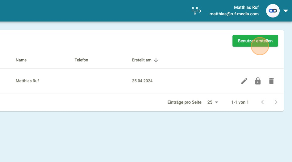 Benutzer erstellen 3 - faktoora - faktoora -