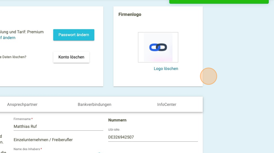 Passwort ändern 6 - faktoora - faktoora -