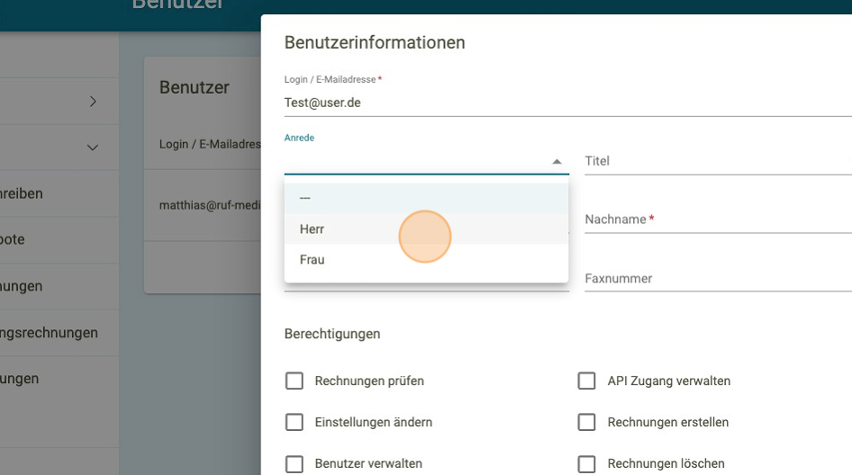 Benutzer erstellen 6 - faktoora - faktoora -