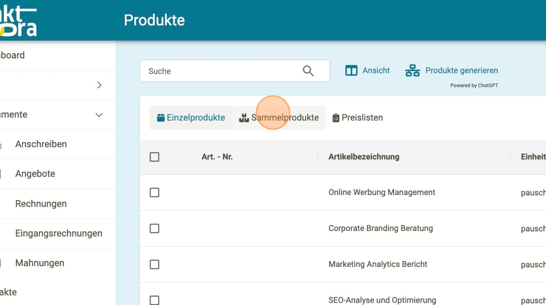 Sammelprodukte 2 - faktoora - faktoora -