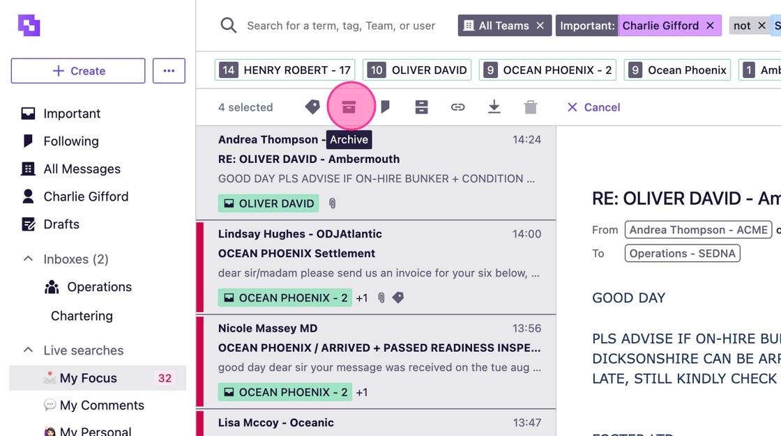 How To Archive Your Inbox Efficiently Sedna Help Centre