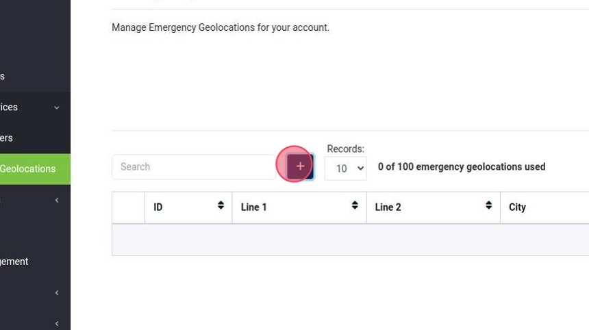 blue box with the plus sign