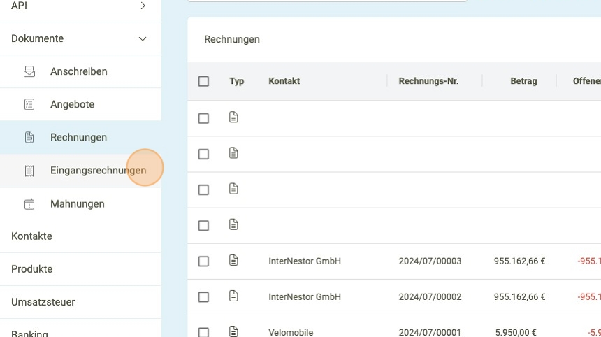 XRechnung importieren 1 - faktoora - faktoora -