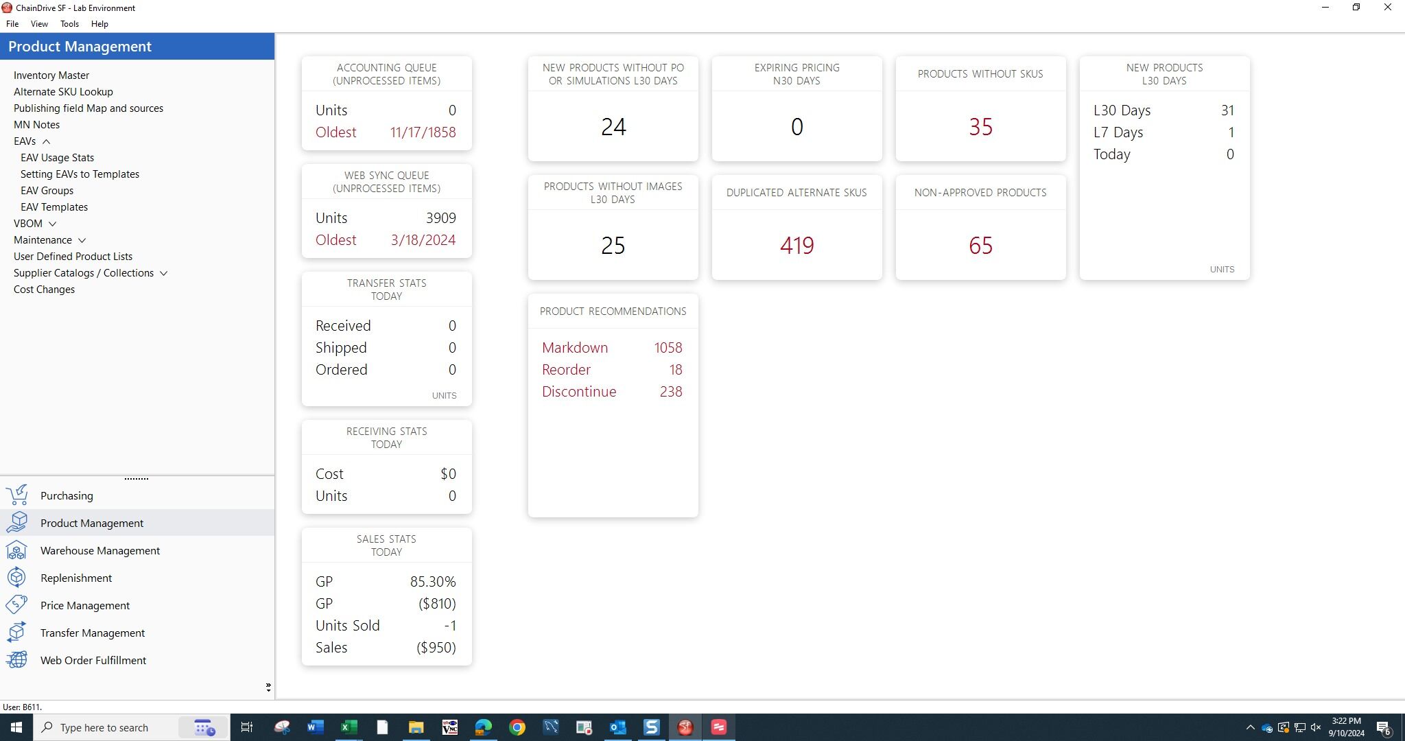 Select Product Management