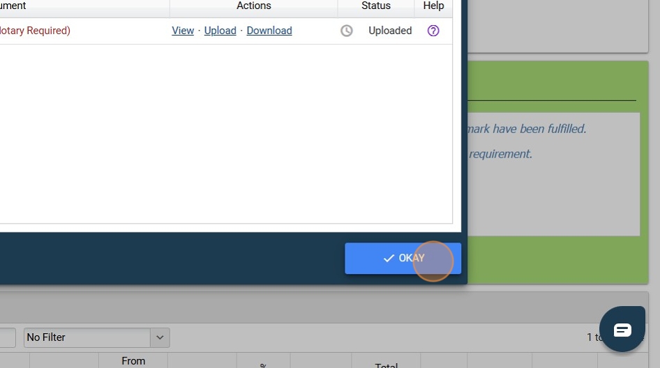 Finalize upload