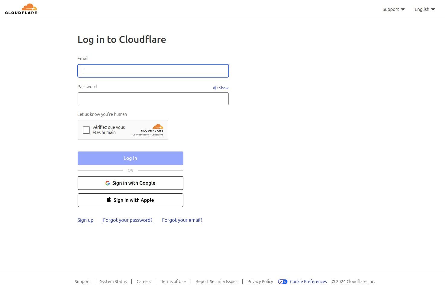 Accessing Turnstile in Cloudflare