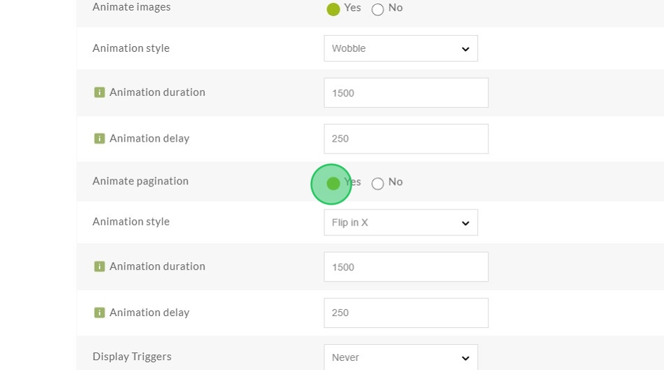 enable page animations