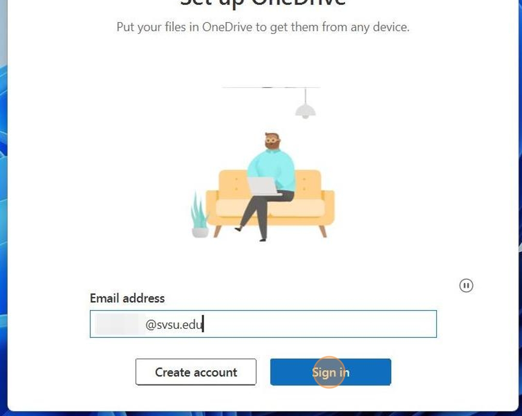 OneDrive PC - Sign into with your SVSU email