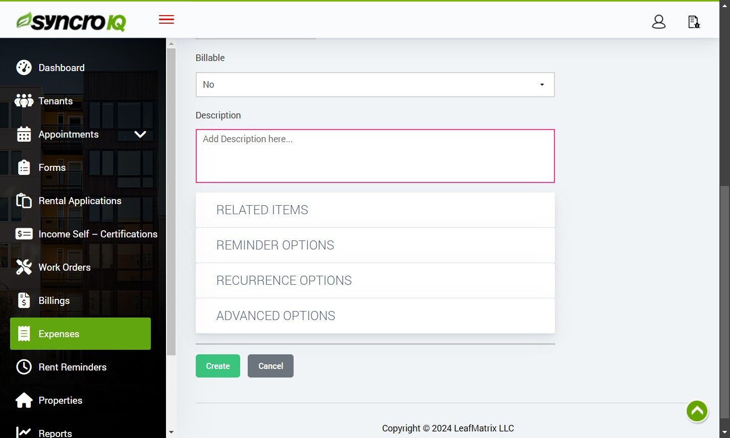 Related Items and Options