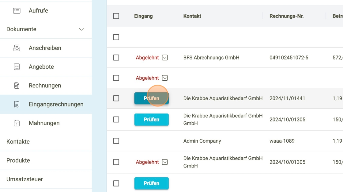 Eingangsrechnungsprüfung 2 - faktoora - faktoora -