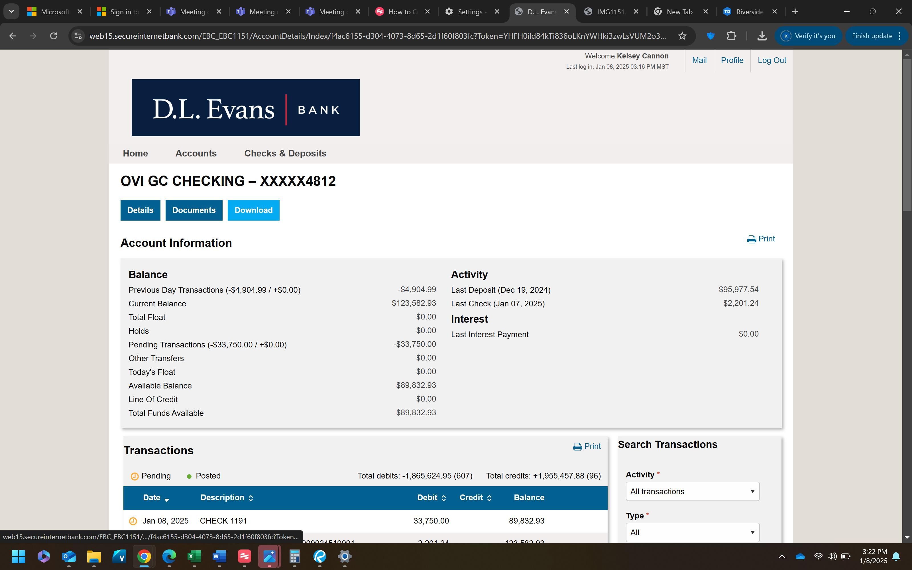 Screenshot showing Documents tab selection
