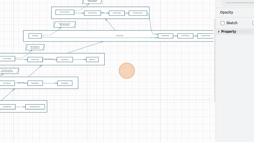 The rendered diagram in draw.io