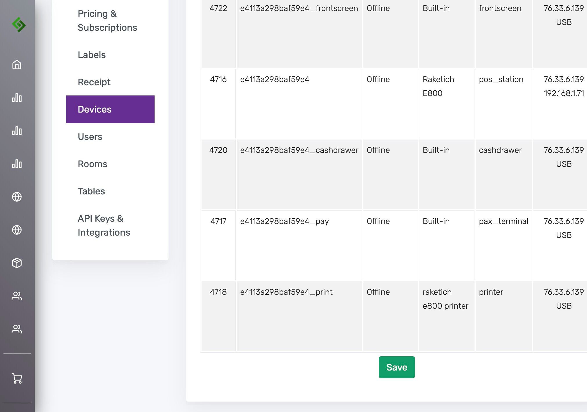Save Multiple Devices Screenshot