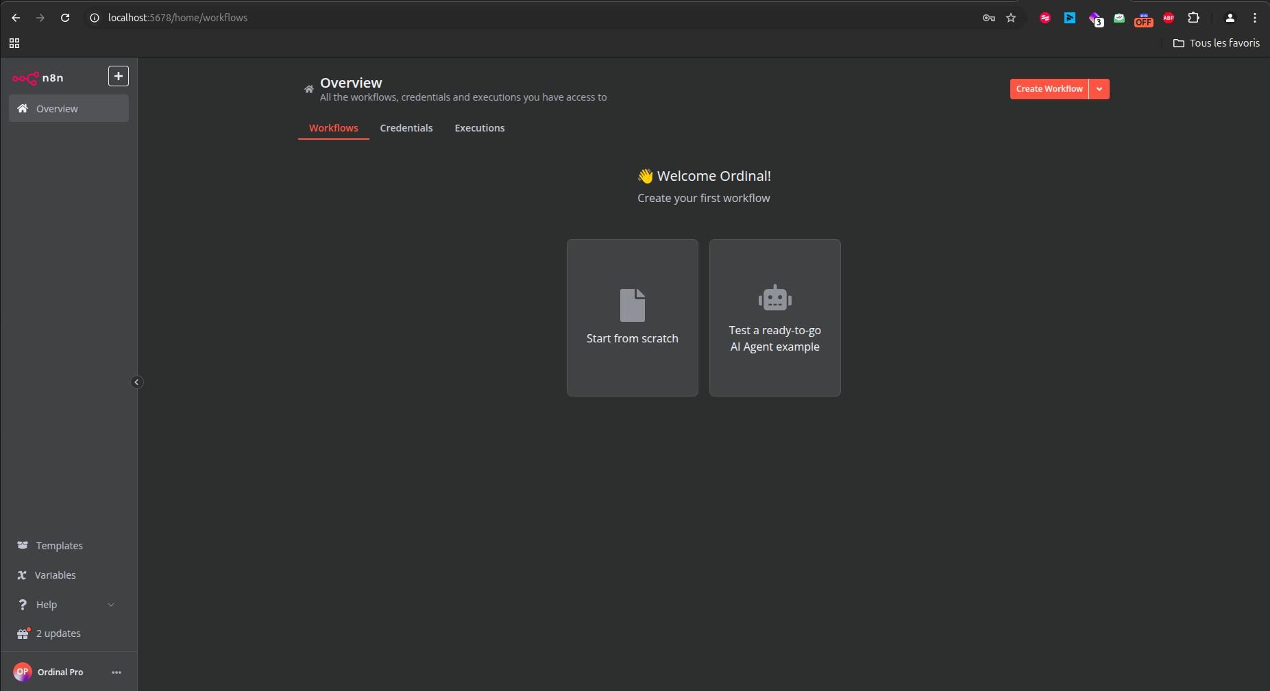 Starting to build automations in n8n