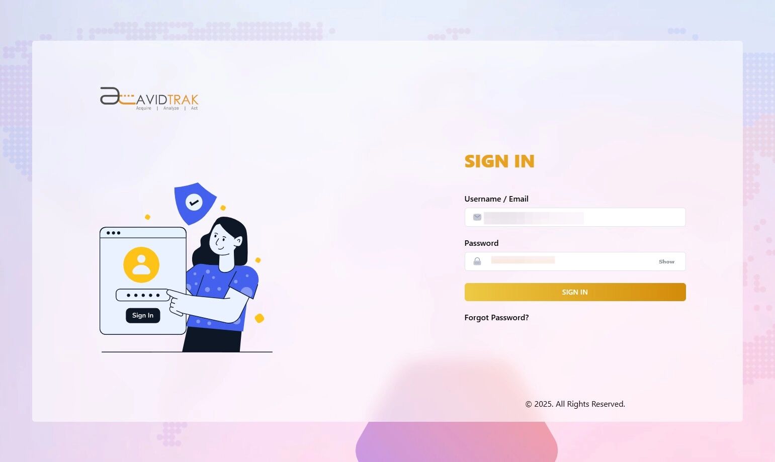 AvidTrak Free Trial Account